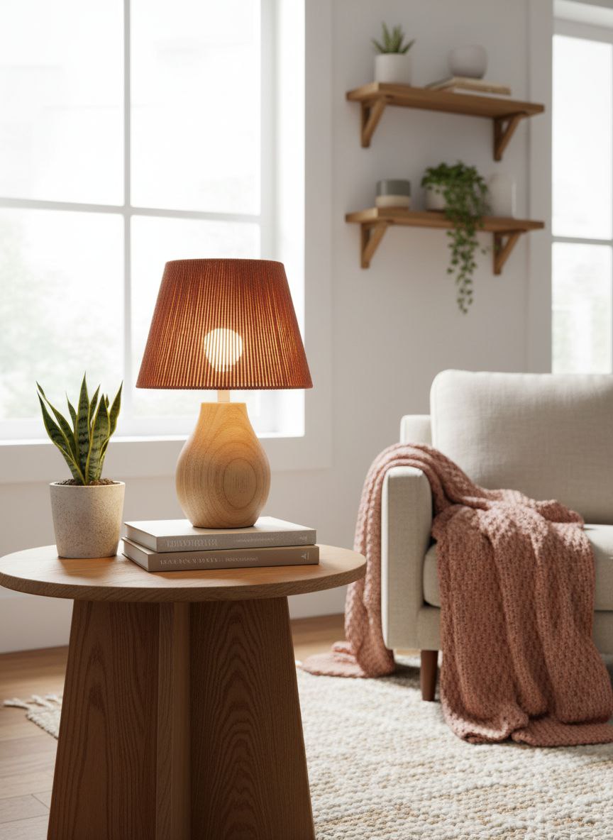 TALLER ENCORDADO ARTESANAL EN MADRID - LAMPARA ZEN