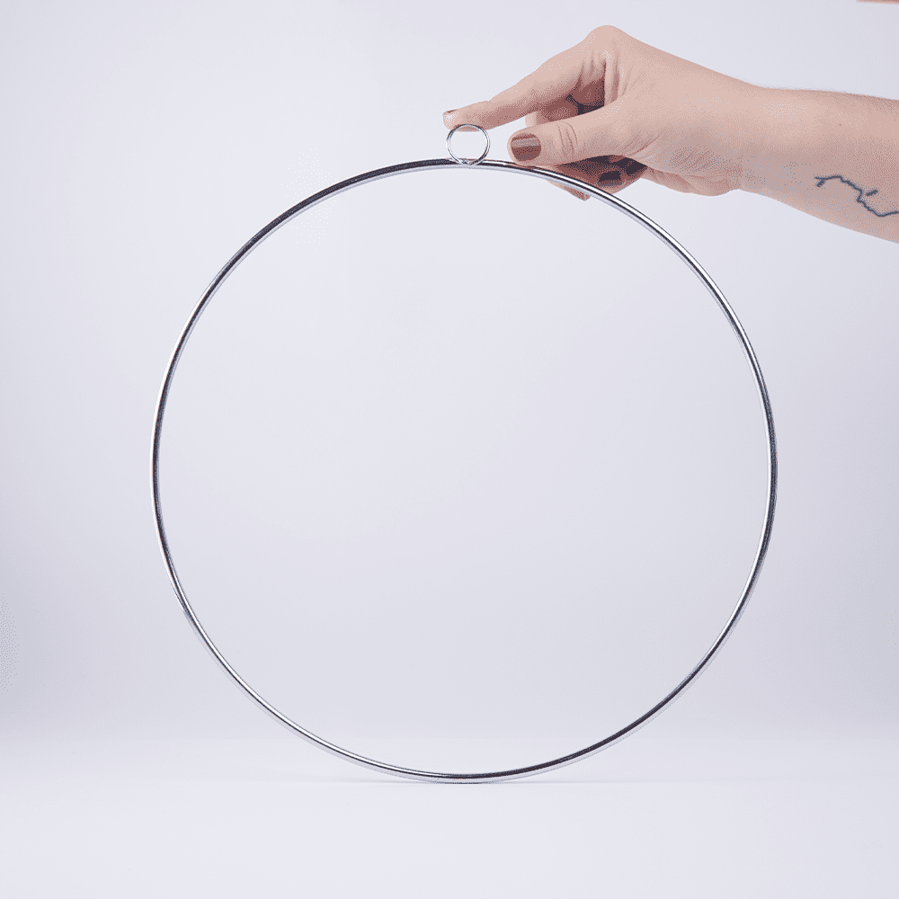 Aro metálico de 30cm de diámetro