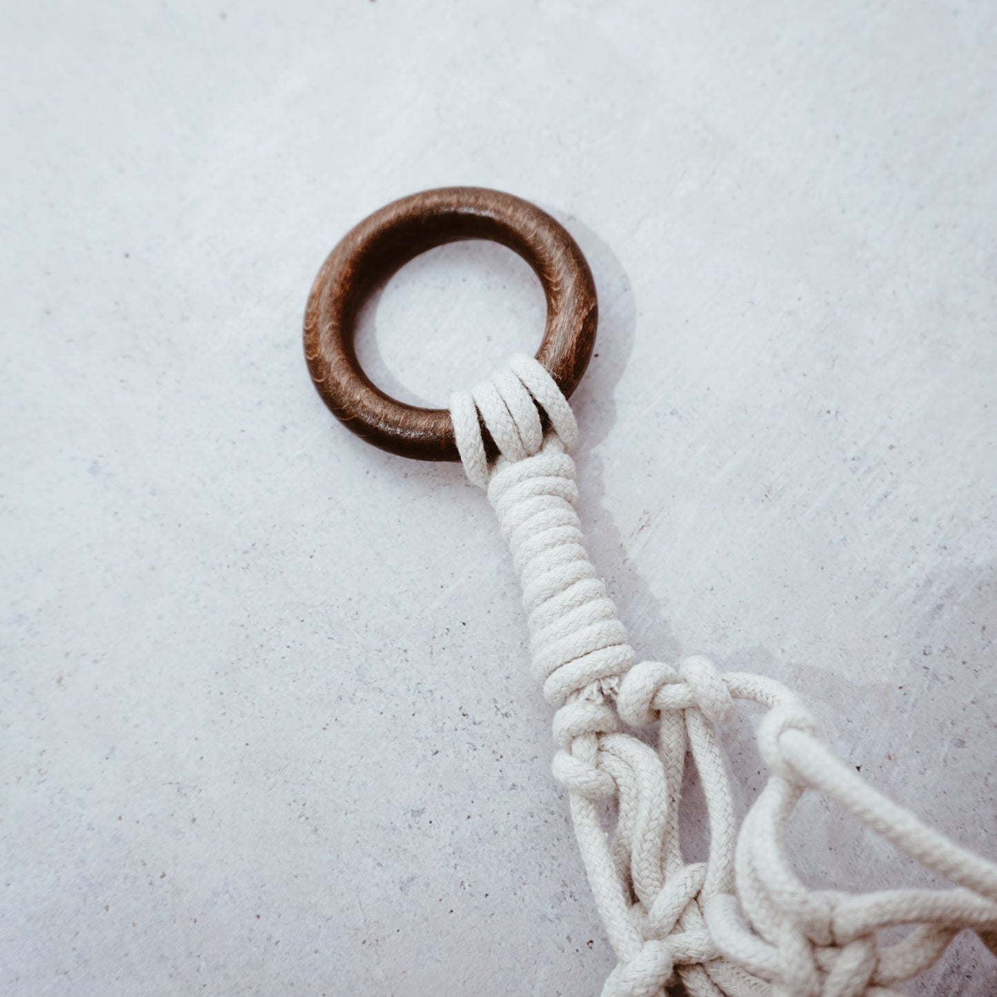 Handmade hangplant macramé