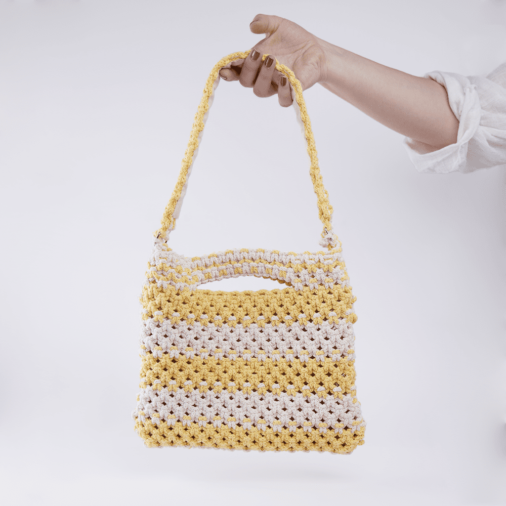 Bolso de Macramé Apachucharte Espacio Artesano