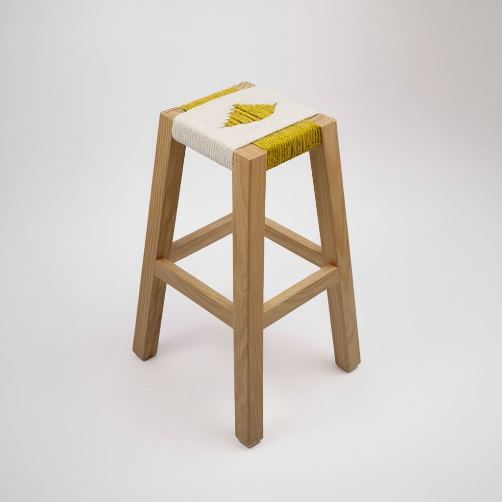 TALLER DE ENCORDADO ARTESANAL EN MADRID - TABURETE