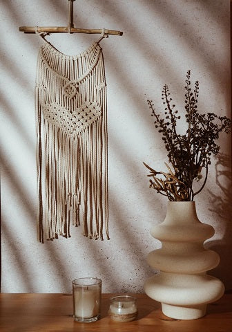 Tapiz de Macramé para tu hogar