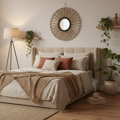 TALLER DE ENCORDADO ARTESANAL EN MADRID -  ESPEJO