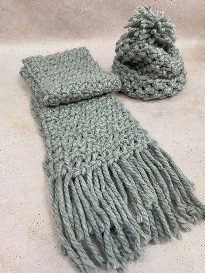 TALLER DE MACRAME EN MADRID - BUFANDA PAKA