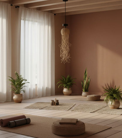 TALLER CESTERIA LAMPARA MEDUSA