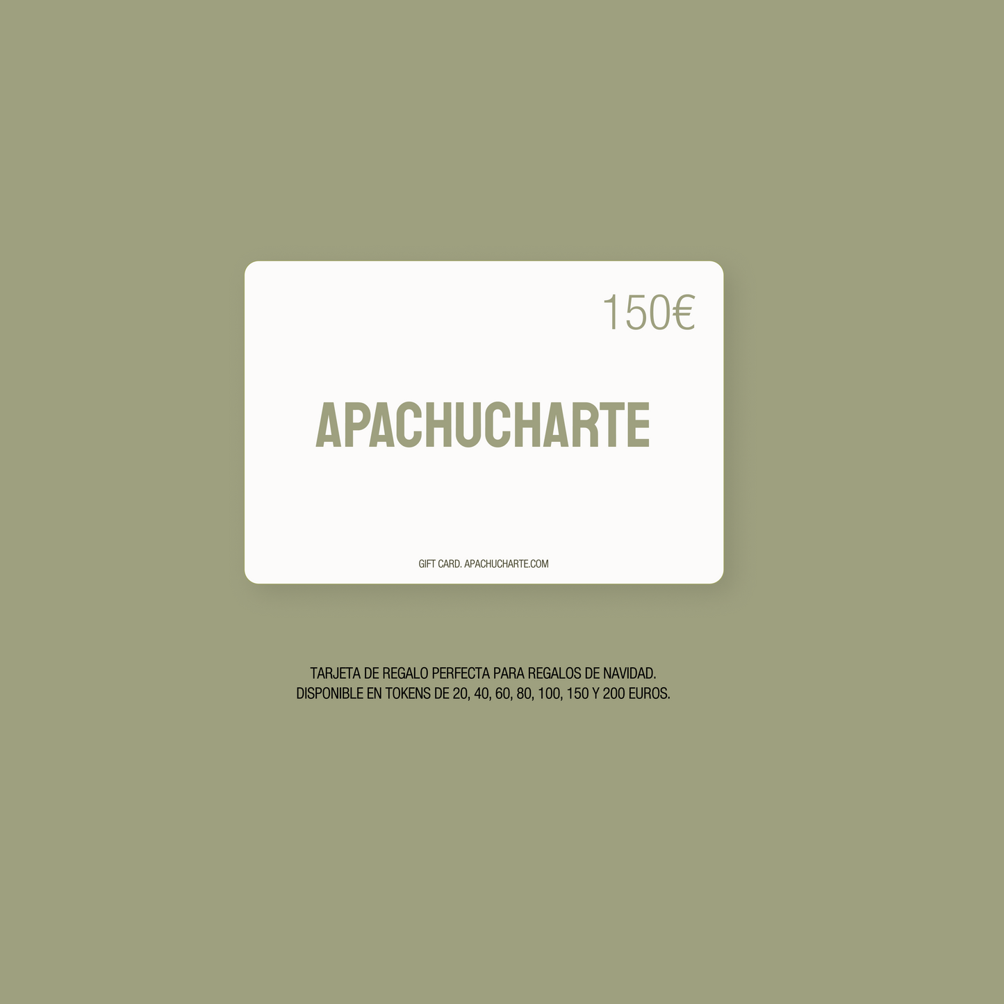 TARJETA REGALO: LIBRE