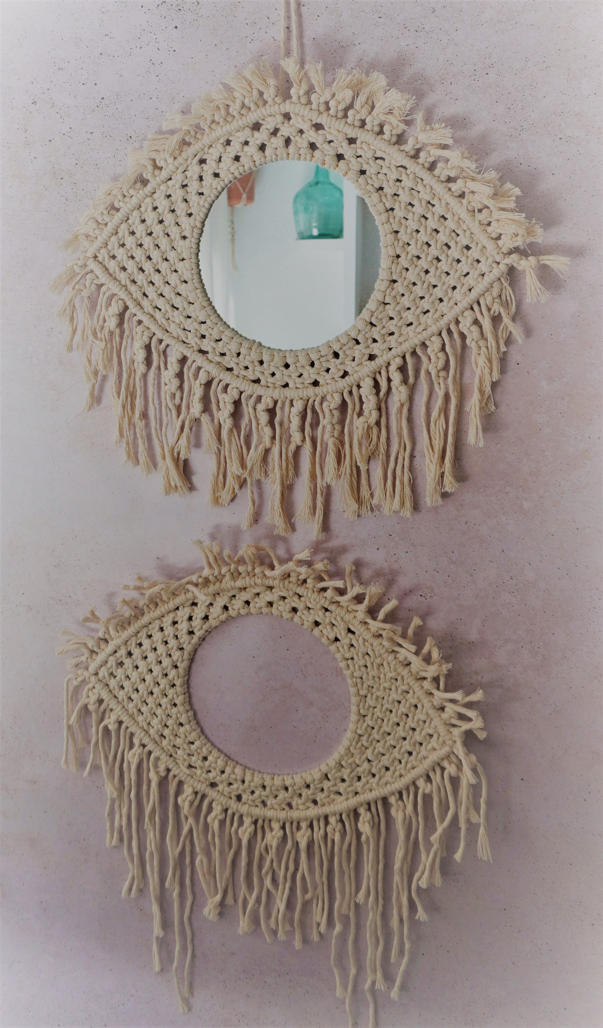 Kit DYI espejo Macramé