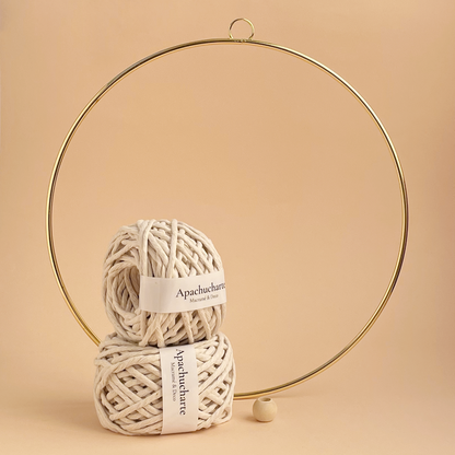 Kit atrapasueño Boho  Apachucharte macrame