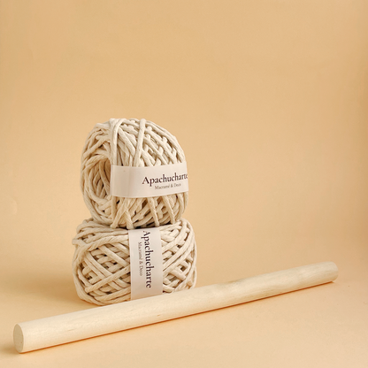 Kit Jardin Vertical de macrame 